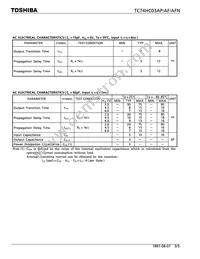 TC74HC03AP Datasheet Page 3