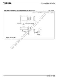 TC74HC03AP Datasheet Page 5