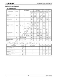 TC74HC138AFN(F Datasheet Page 4