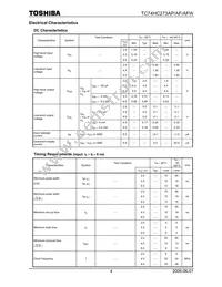 TC74HC273APF Datasheet Page 4