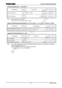 TC74LCX00FN(F Datasheet Page 4