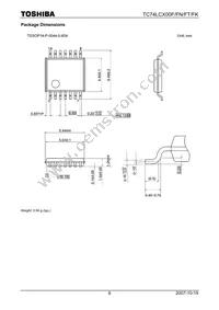 TC74LCX00FN(F Datasheet Page 8