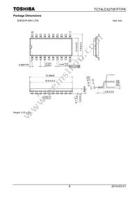 TC74LCX273FT-ELK(M Datasheet Page 8