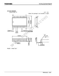 TC74LCX374FTELM Datasheet Page 8