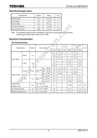 TC74LVX125FTELM Datasheet Page 3