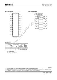 TC74LVX4245FS(EL Datasheet Page 2