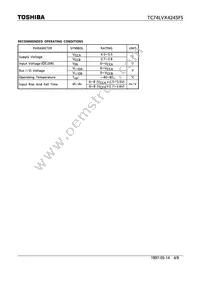 TC74LVX4245FS(EL Datasheet Page 4