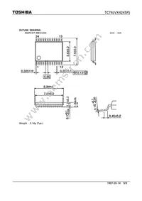 TC74LVX4245FS(EL Datasheet Page 9