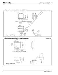 TC74VHC11FTELM Datasheet Page 5