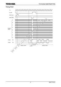 TC74VHC165FTELM Datasheet Page 3