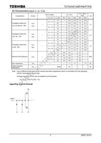 TC74VHC165FTELM Datasheet Page 7