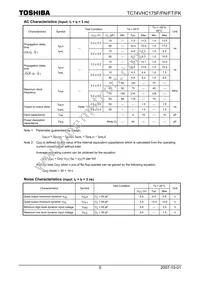 TC74VHC175FTEL Datasheet Page 5