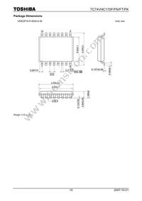 TC74VHC175FTEL Datasheet Page 10