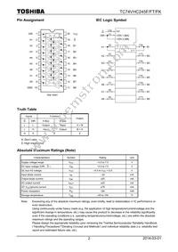 TC74VHC245FTELM Datasheet Page 2