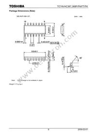 TC74VHC367FTEL Datasheet Page 8