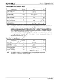 TC74VHC373FT(EL Datasheet Page 3