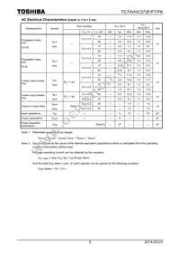 TC74VHC373FT(EL Datasheet Page 5