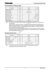 TC74VHC374FTELM Datasheet Page 3