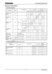 TC74VHC374FTELM Datasheet Page 4