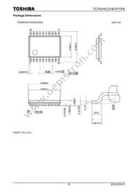 TC74VHC374FTELM Datasheet Page 8