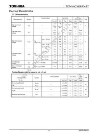 TC74VHC393FT(EL Datasheet Page 4