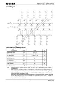 TC74VHC4040FT(EL Datasheet Page 3