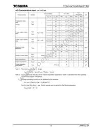 TC74VHC574FTELM Datasheet Page 5