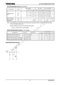 TC74VHC86FTELM Datasheet Page 4