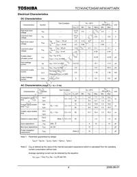 TC74VHCT245AFTEL Datasheet Page 4