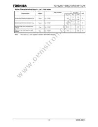 TC74VHCT245AFTEL Datasheet Page 5