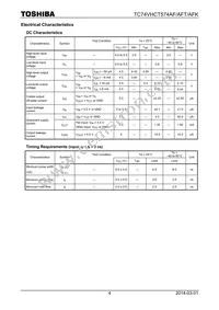 TC74VHCT574AFT(ELM Datasheet Page 4