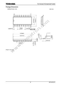 TC74VHCT574AFT(ELM Datasheet Page 6