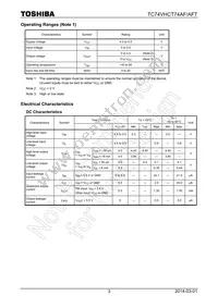 TC74VHCT74AFTEL Datasheet Page 3