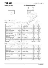 TC75S101FU(TE85L Datasheet Page 2