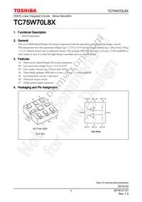 TC75W70L8X Datasheet Cover