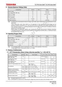 TC7PCI3412MT Datasheet Page 4