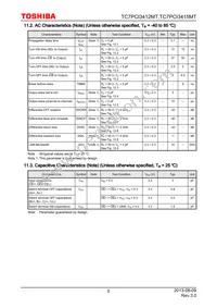 TC7PCI3412MT Datasheet Page 5