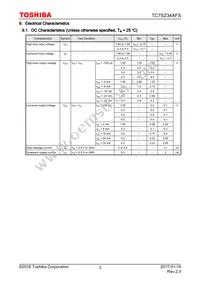 TC7SZ34AFS Datasheet Page 3