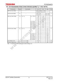 TC7SZ34AFS Datasheet Page 5