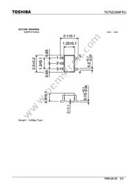 TC7SZU04F(TE85L Datasheet Page 5