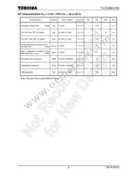 TC7USB31FK(TE85L Datasheet Page 5