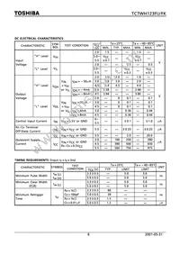 TC7WH123FUTE12LF Datasheet Page 6