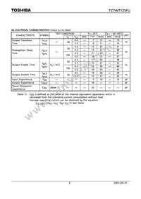 TC7WT125FU(TE12L) Datasheet Page 3