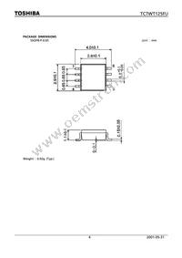 TC7WT125FU(TE12L) Datasheet Page 4