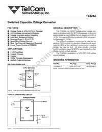 TC828AECTTR Datasheet Cover