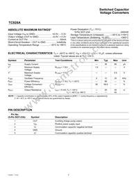 TC828AECTTR Datasheet Page 2