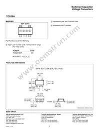 TC828AECTTR Datasheet Page 8