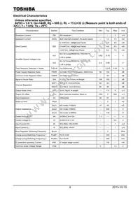 TC94B06WBG(EB Datasheet Page 9
