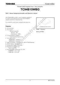 TC94B15WBG(EB Datasheet Cover