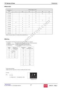 TCA1A685M8R Datasheet Page 2